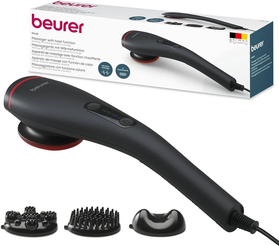 Beurer MG 24 Infrared Handheld Massager for Full Body Relaxation